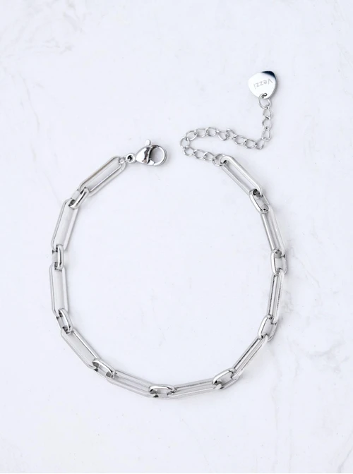 Bransoletka łańcuch, baza Charms, stal S109776S00