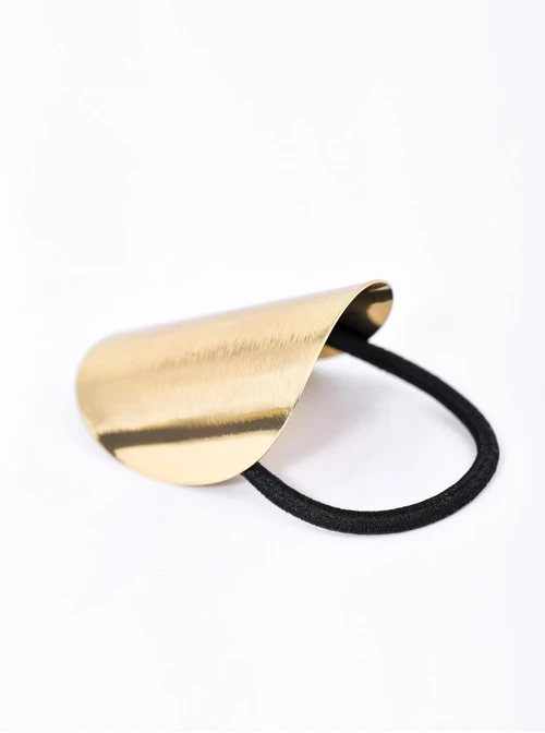 Gumka do włosów z metalowym detalem   B610017Z00