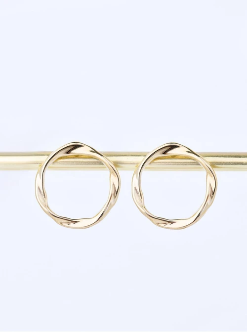 Kolczyki kółka, stal S209861Z00