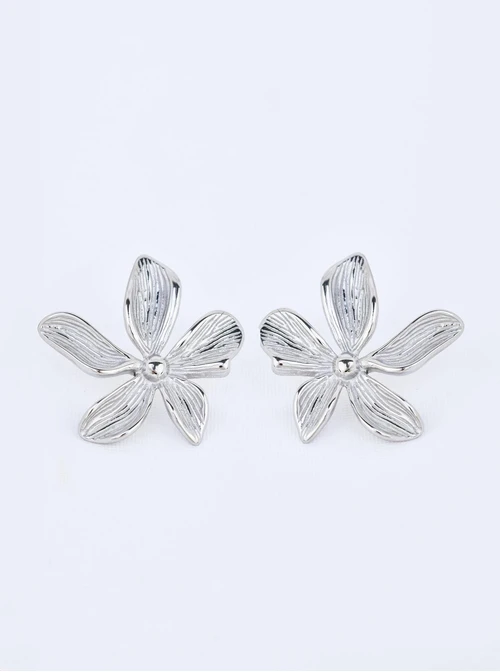 Kolczyki kwiaty, stal S205463S00