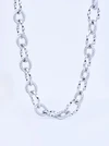 Naszyjnik łańcuch, baza Charms, stal S309744S00
