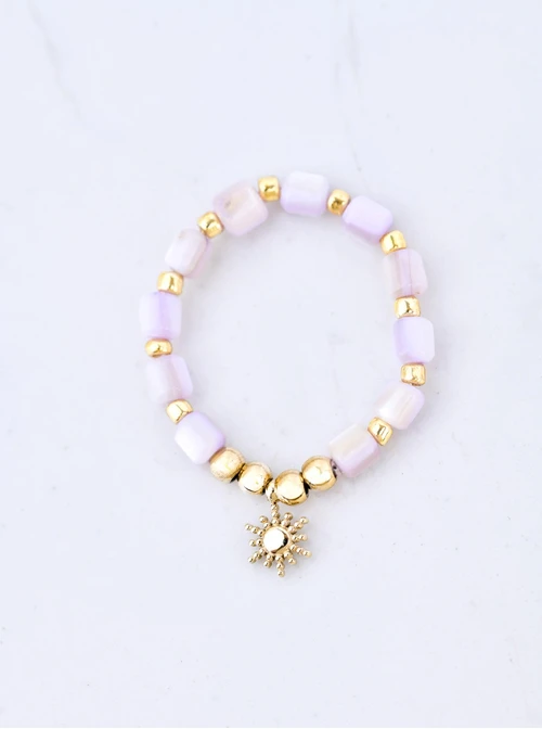 Pierścionek elastyczny na palec u stopy, stal pozłacana S409949Z00-0