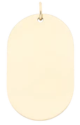 Zawieszka stópki z grawerem w stylu Line art, stal pozłacana W-1-SC08064Z00-6