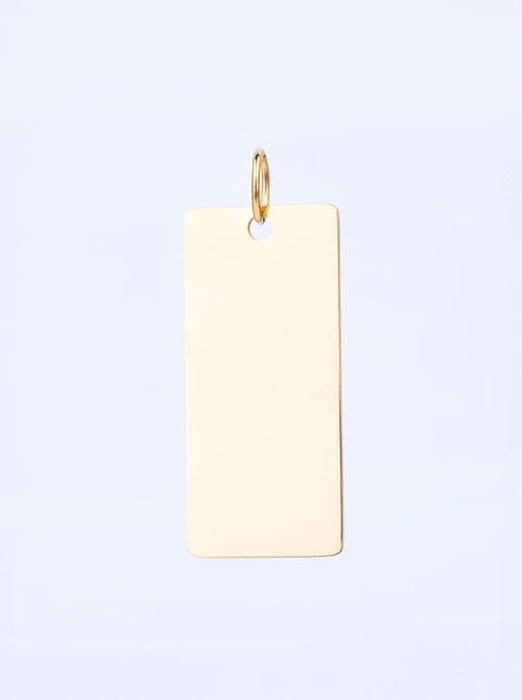 Zawieszka do breloka, stal pozłacana SC08142Z00