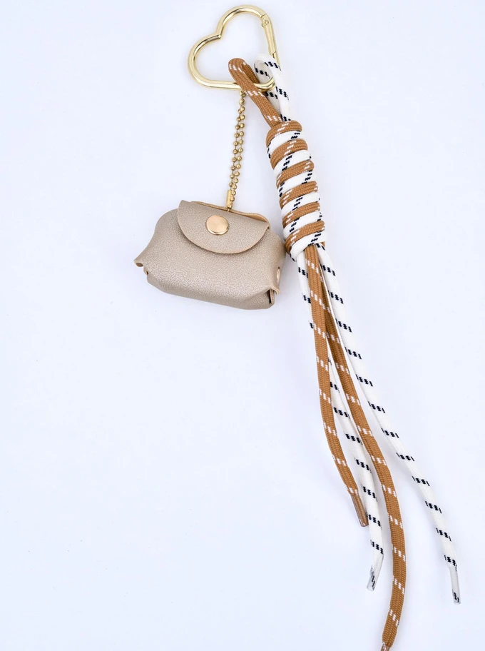 Brelok, zawieszka do torebki, mini torebeczka, KR10376-13