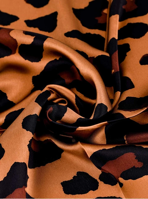 Apaszka Jedwabna, Panterka, 65 cm x 65 cm, AP10144-07