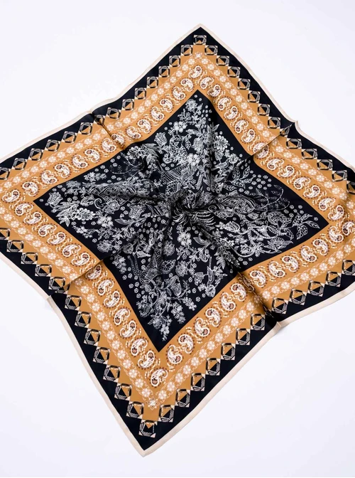 Apaszka Jedwabna, 65 cm x 65 cm, AP10174-07