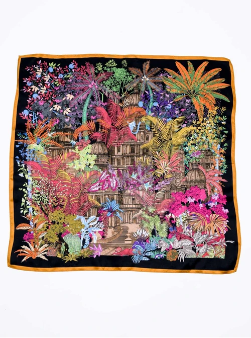 Apaszka Jedwabna, 65 cm x 65 cm, AP10226-07