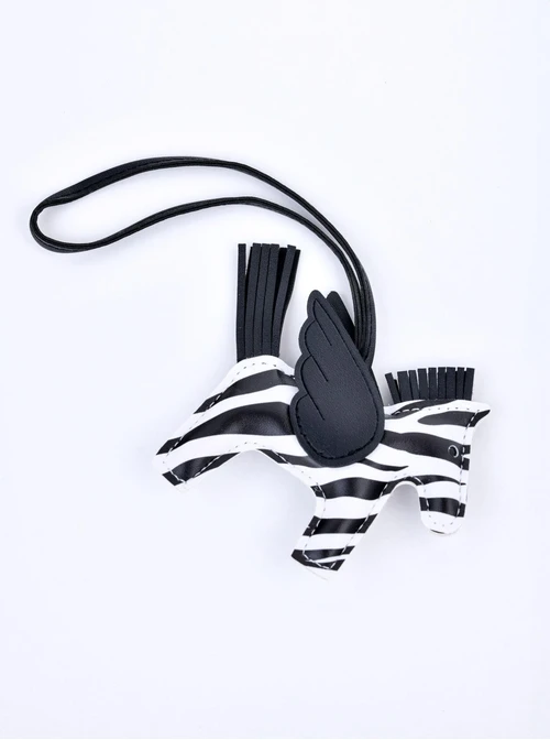 Brelok, zawieszka do torebki, Pegaz- Zebra, KR10401-00