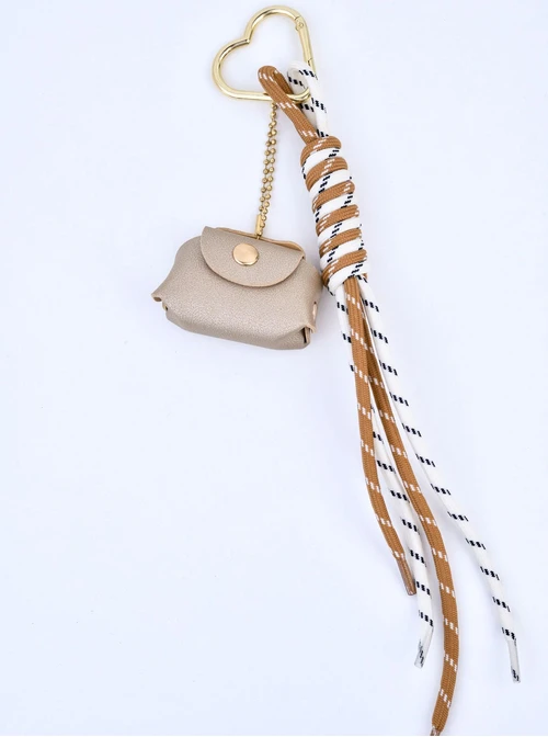 Brelok, zawieszka do torebki, mini torebeczka, KR10376-13