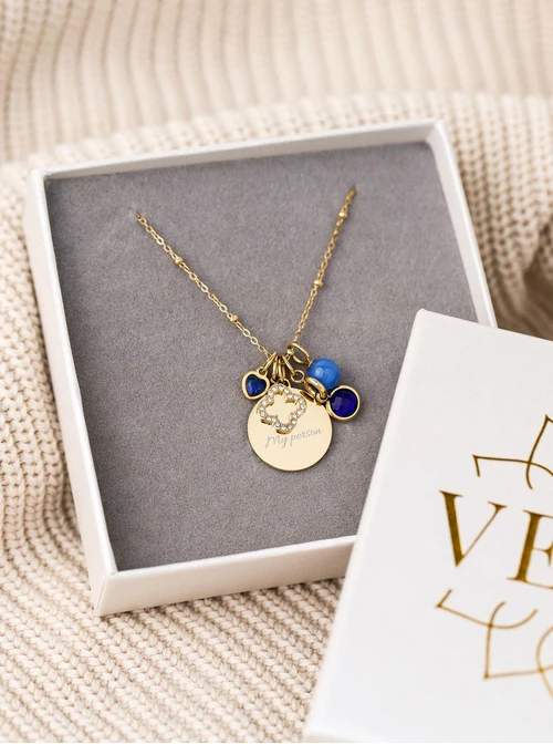 Łańcuszek baza do zawieszek, kuleczki, stal nierdzewna S308150Z00