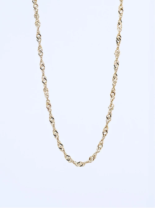 Łańcuszek baza do zawieszek, stal pozłacana S308154Z00