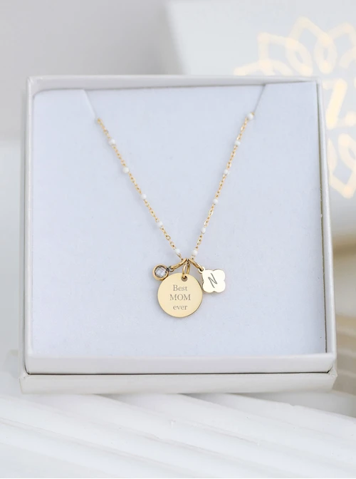 Łańcuszek baza do zawieszek, stal pozłacana S308156Z02