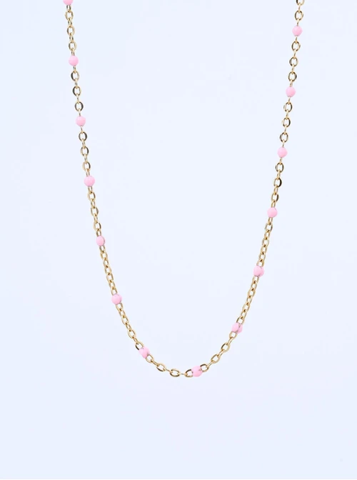 Łańcuszek baza do zawieszek, stal pozłacana S308157Z06