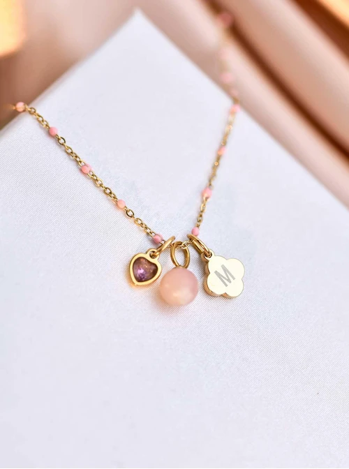 Łańcuszek baza do zawieszek, stal pozłacana S308157Z06