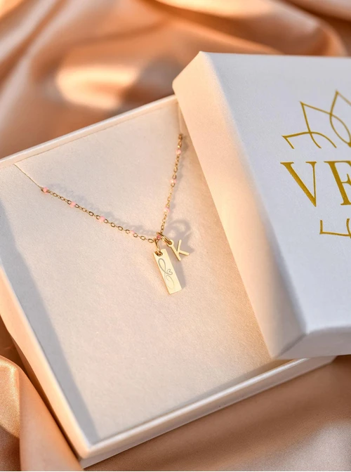 Łańcuszek baza do zawieszek, stal pozłacana S308157Z06