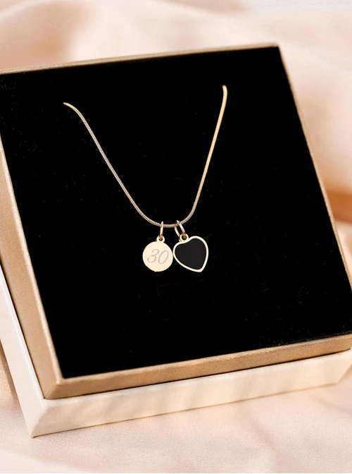 Łańcuszek żmijka, baza do zawieszek, stal pozłacana S308153Z00