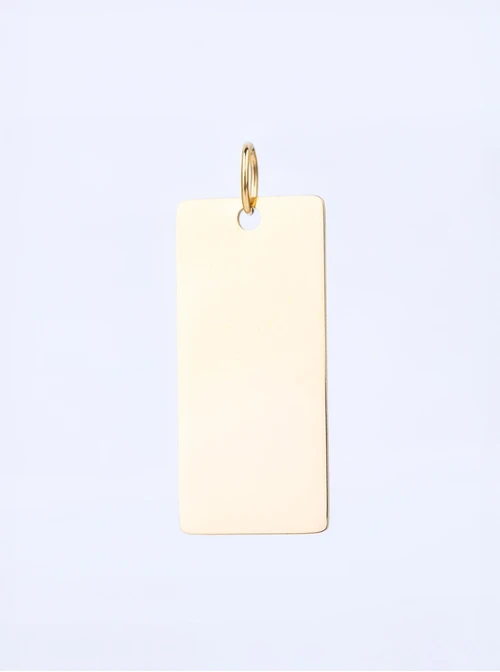 Zawieszka do breloka, stal pozłacana SC08142Z00