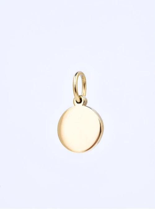 Zawieszka kółeczko (śr. 0,8cm), stal pozłacana SC08091Z00