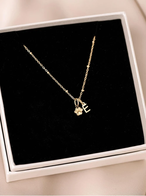 Zawieszka łapka, stal pozłacana SC08083Z00