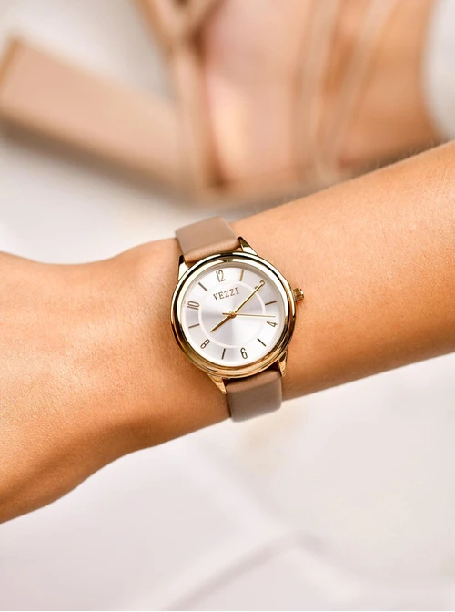 Zegarek Vezzi, kolor złoty B509593P00