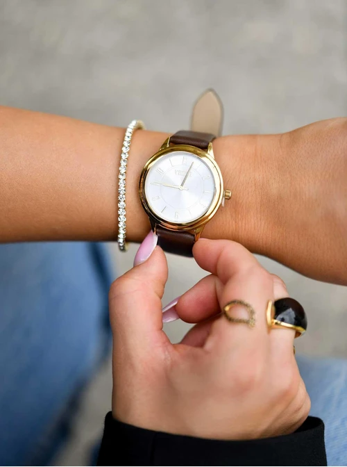 Zegarek Vezzi, kolor złoty B510248P00