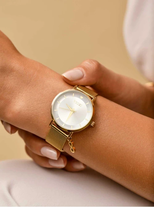 Zegarek Vezzi, nieskończoność, kolor złoty S509589Z00