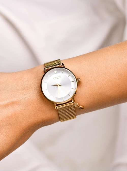 Zegarek Vezzi, nieskończoność, kolor złoty S509589Z00