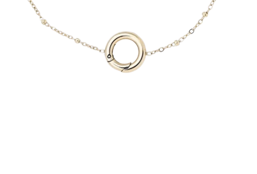 Bransoletka baza do zawieszek, stal pozłacana S108082Z00