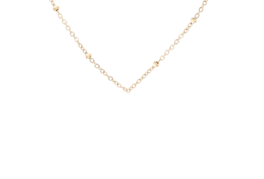 Łańcuszek baza do zawieszek, kuleczki, stal nierdzewna S308150Z00