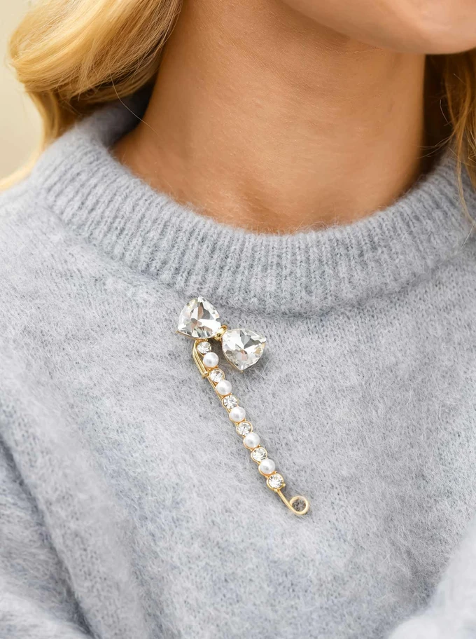 Broszka kokardka B710878P00