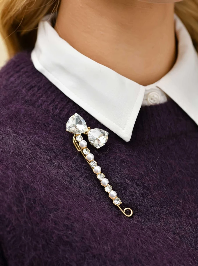 Broszka kokardka B710878P00