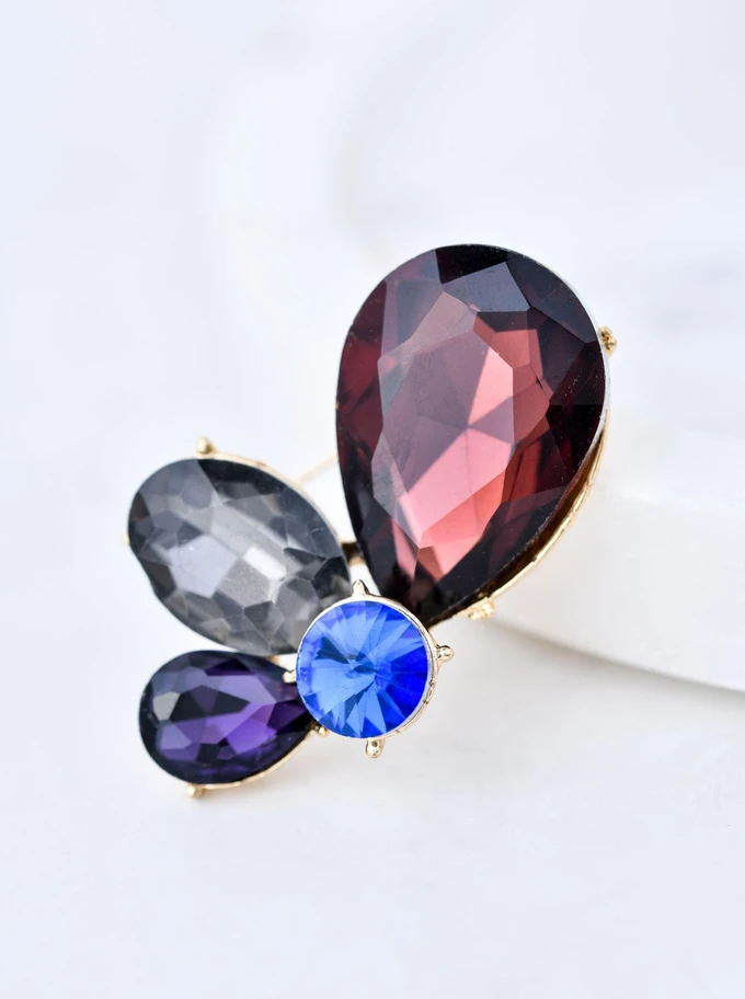 Broszka kryształki B710995Z00