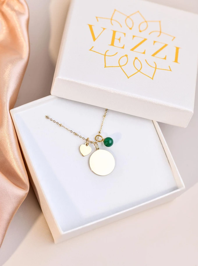 Zestaw biżuterii Aura z możliwością graweru Z11097Z00