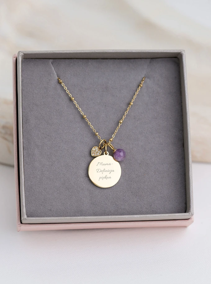 Zestaw biżuterii Aura z możliwością graweru Z11097Z00