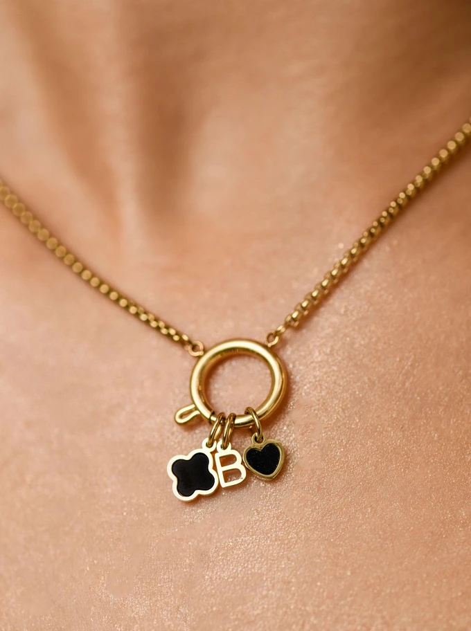 Zestaw biżuterii Charm of Love &amp; Luck z możliwością graweru Z11103Z00