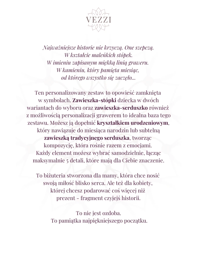 Zestaw biżuterii Memories Saved z możliwością graweru Z11088Z00