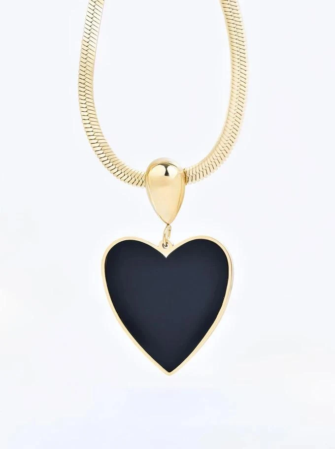Zestaw Biżuterii Allure Black Heart
