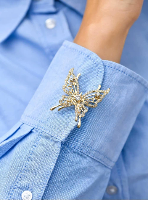 Broszka Motylek, kryształki B711011Z00