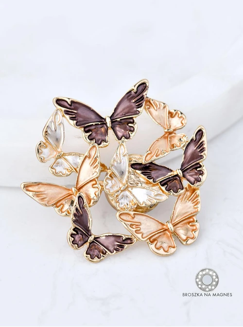 Broszka Motylki B711001Z00