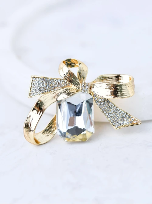 Broszka kokarda, kryształ B711014Z00