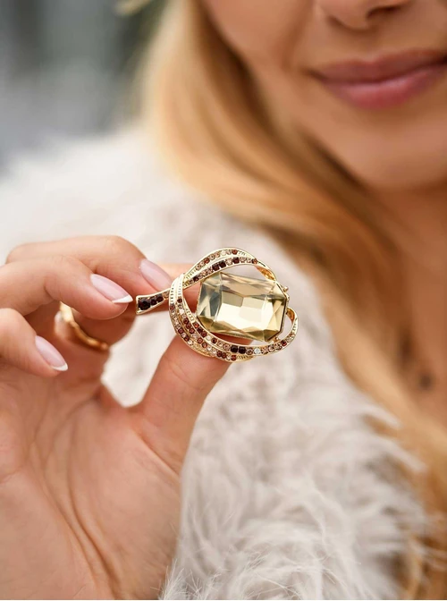 Broszka kryształki B710894Z00