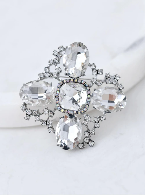 Broszka kryształki B710913S00