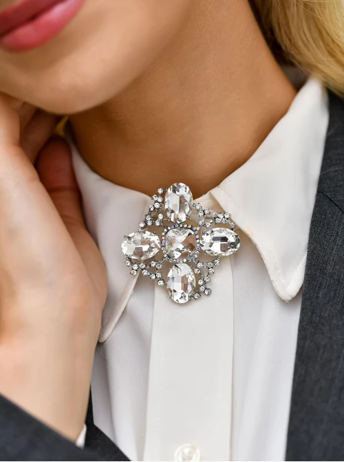 Broszka kryształki B710913S00