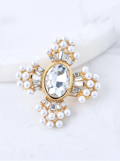 Broszka perełki B710941P00