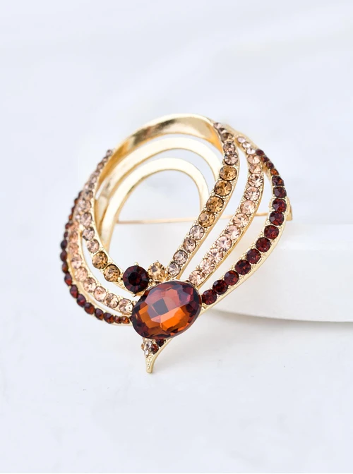 Broszka z kryształkami B710867Z00