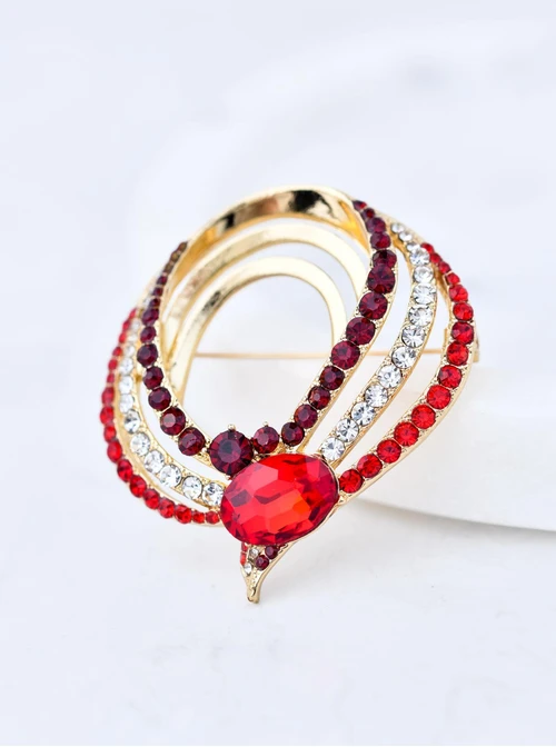 Broszka z kryształkami B710868Z00