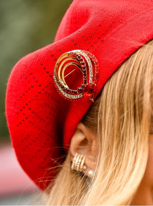 Broszka z kryształkami B710868Z00