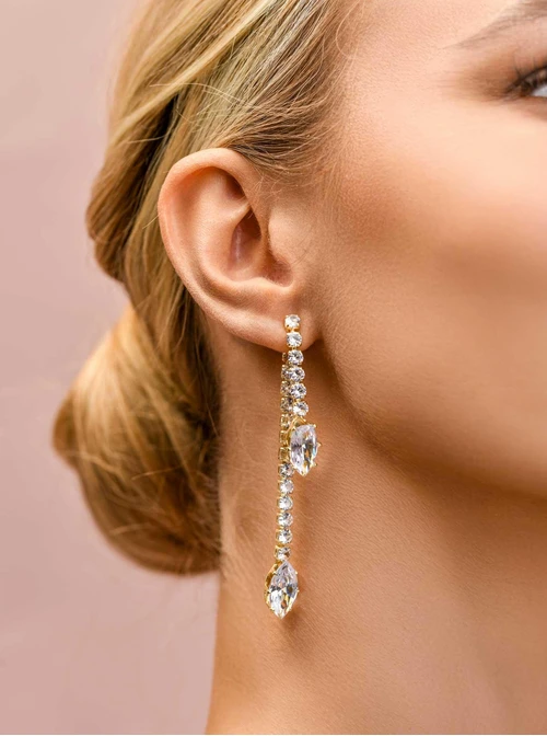 Kolczyki wieczorowe, kryształki B210121Z00