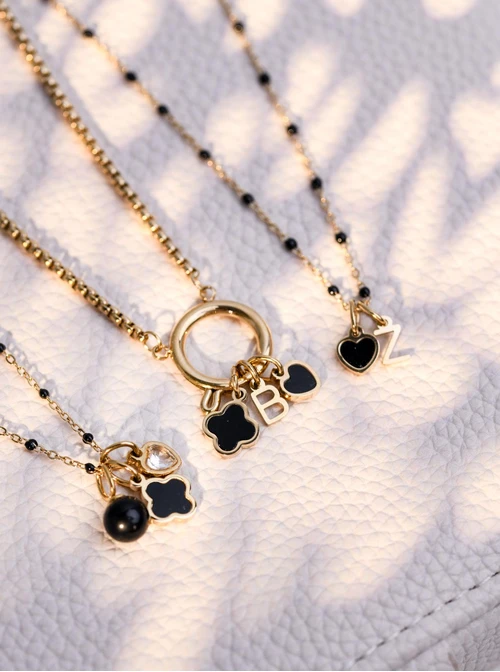 Łańcuszek baza do zawieszek, stal pozłacana S308155Z01